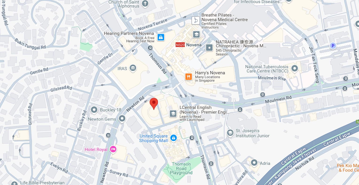 singapore address map